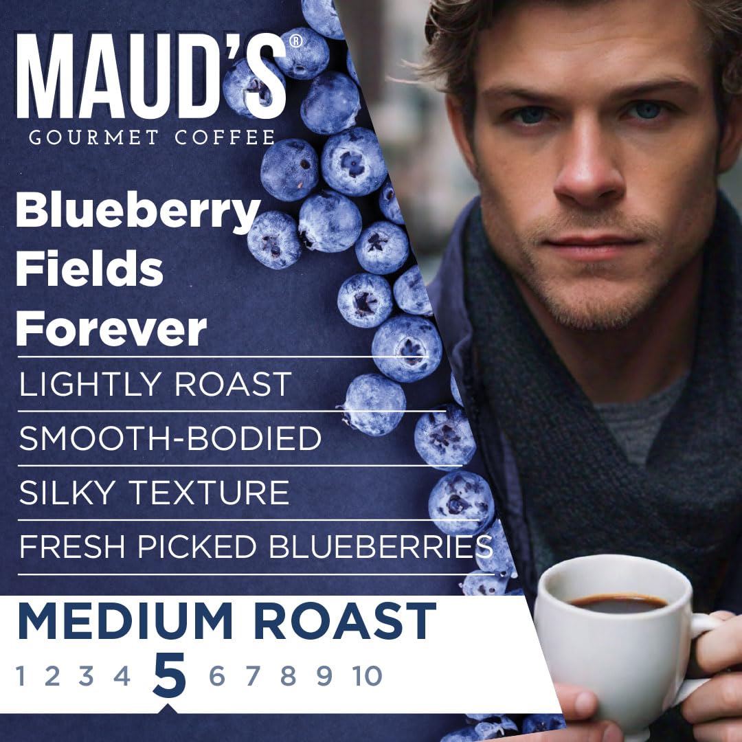 Maud’s Decaf Dark Roast Coffee Pods, 100ct | Decaffeinated Coffee in Single Serve Pods – Compatible with Keurig Coffee Makers