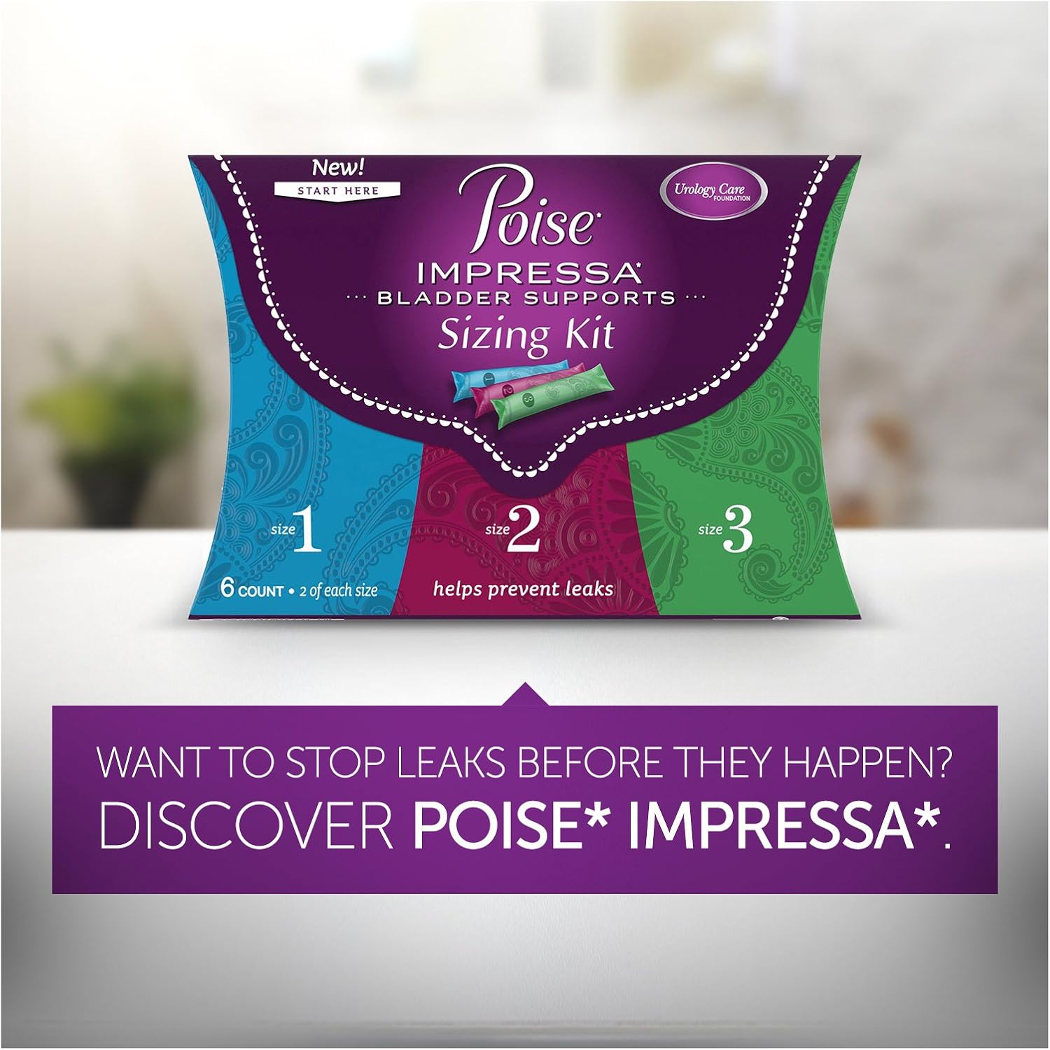 Poise Incontinence Pads, Maximum Absorbency, Long, 64 Count (Pack of 1)