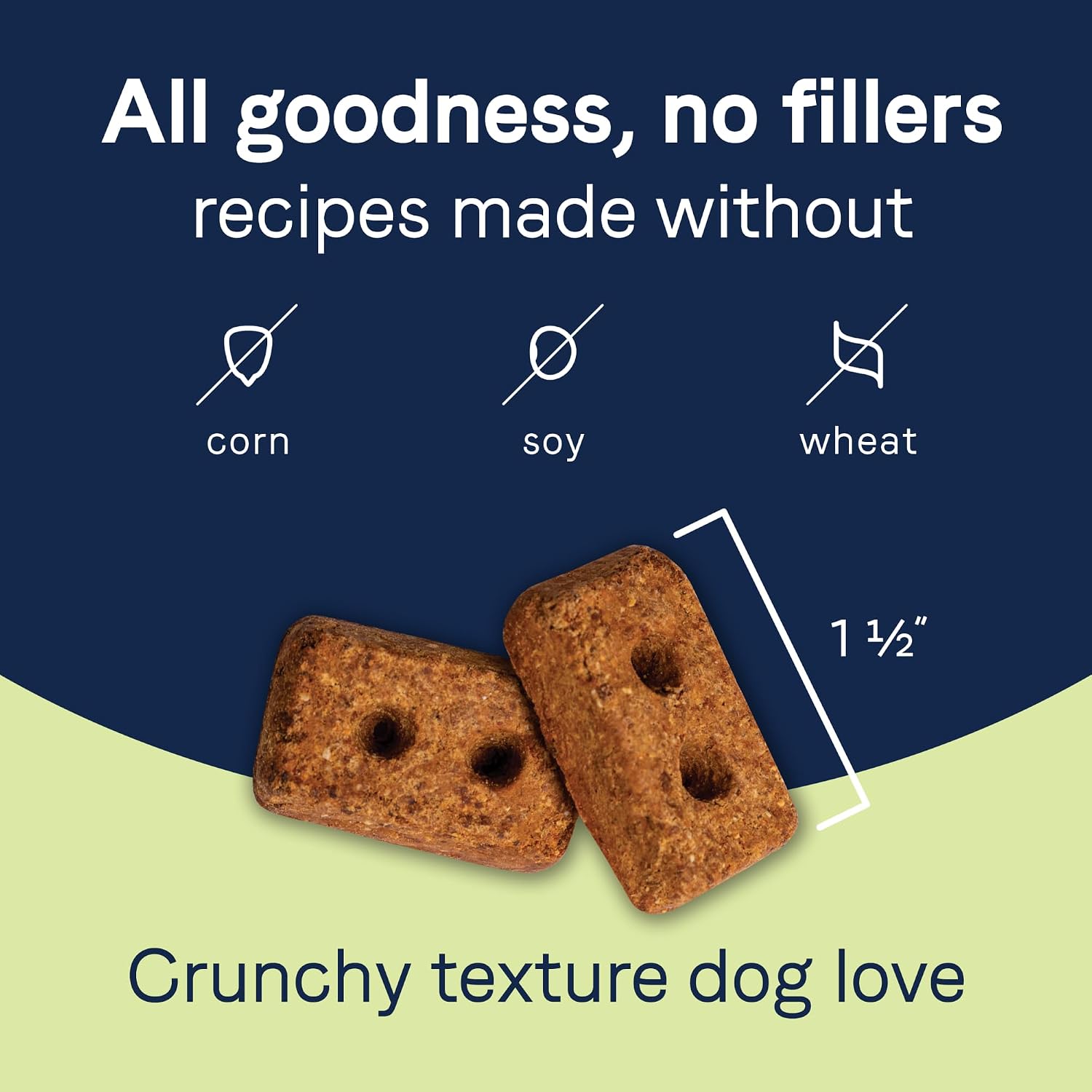 Canidae Pure Dog Treat Biscuits - Healthy & Nutrient Rich Dog Treats - Grain-Free Limited Ingredient Formula - Soy-Free - Crunchy Texture - Easy-Snap Design - 11 oz - Duck & Chickpea Recipe