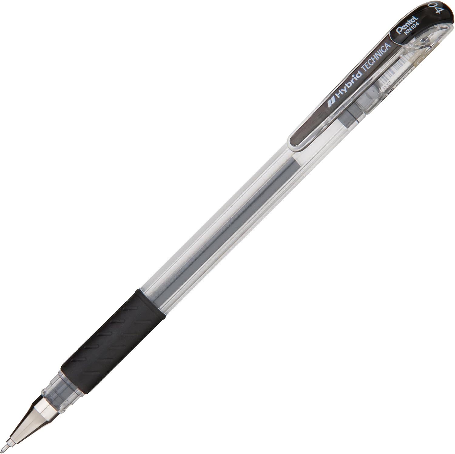 Pentel Arts Hybrid Technica Pen, (0.3mm), Ultra Fine Point, Black Ink, Box of 12 (KN103-A)