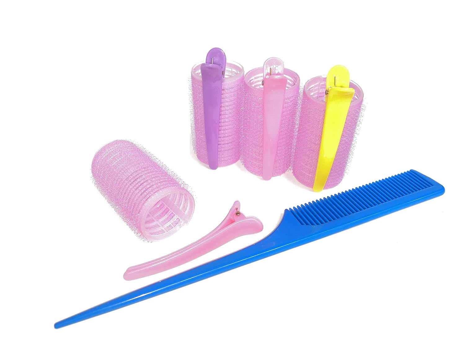 Self Grip Holding Rollers Hairdressing Curlers Hair Design Sticky Cling Style For DIY Or Salon By Kamay's (30mm/1.2" Medium Size 12PCS)