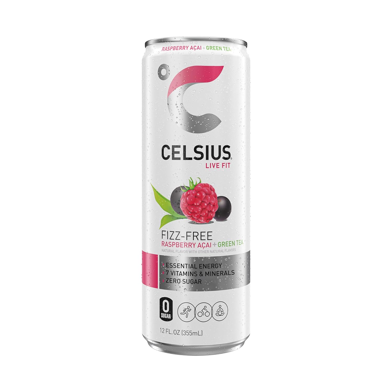 CELSIUS Sparkling Cola, Sugar Free Energy Drink, 12 Fl Oz (Pack of 12)