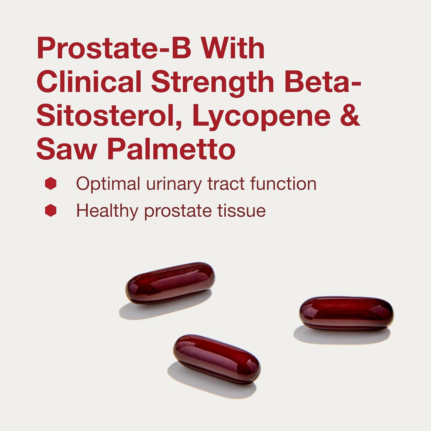 PROTOCOL FOR LIFE BALANCE Prostate-B Clinical Strength - Prostate Health Supplement for Men - with Beta Sitosterol