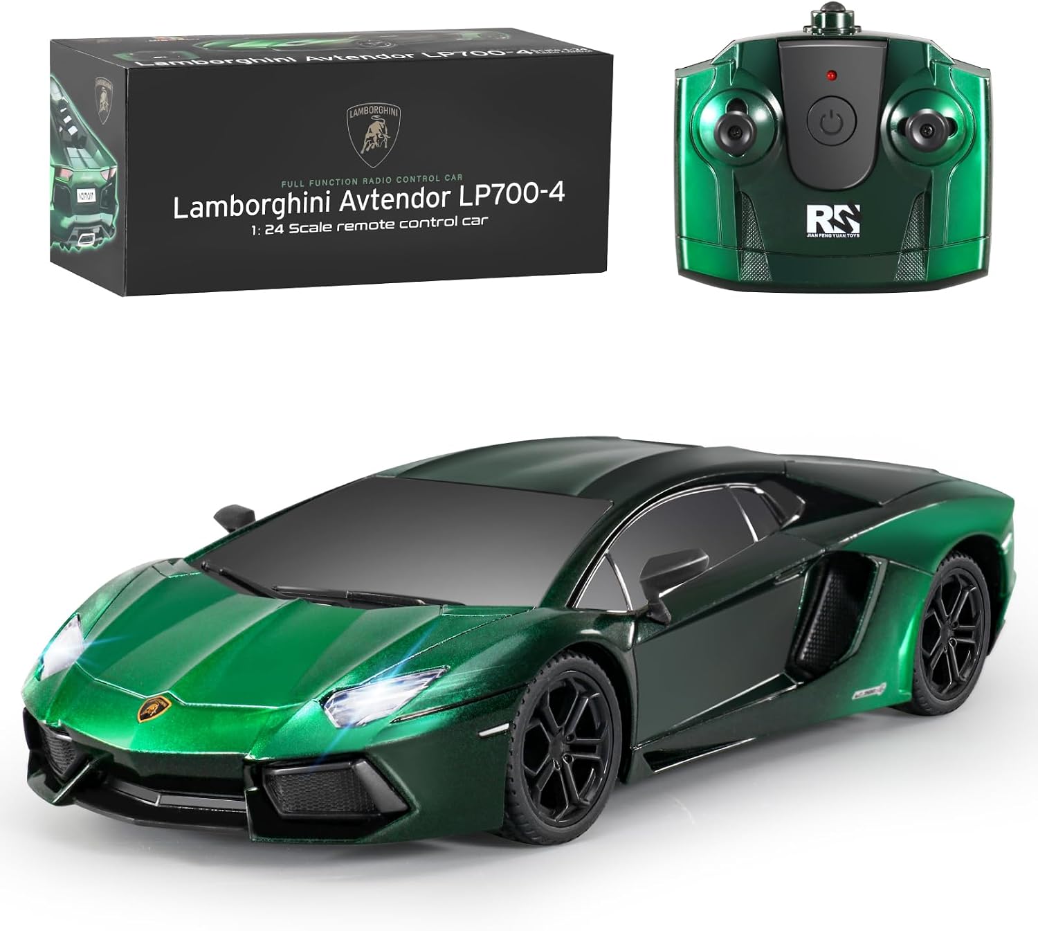 MIEBELY Licensed Bugatti Divo 1:24 Model RC Race Car for Kids Adults | Officially licensed;2.4GHz control; LED headlights;3.7V battery;sturdy ABS;indoor/outdoor play;gift for boys & collectors