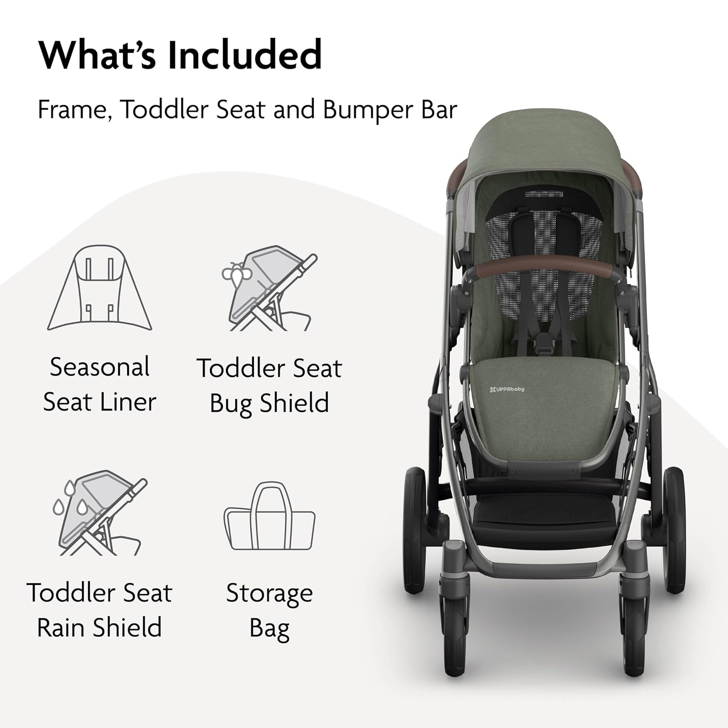 UPPAbaby Vista V3 Convertible Single-to-Double Stroller - Jake