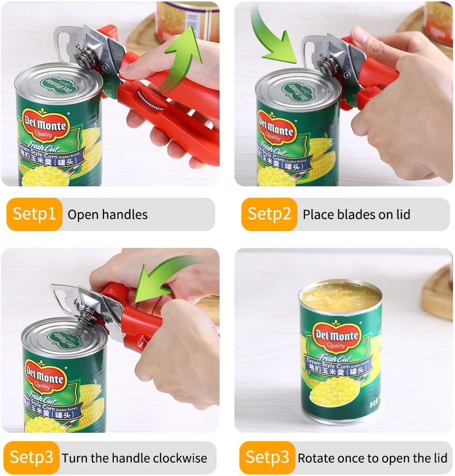 Can Opener Manual 4 in 1