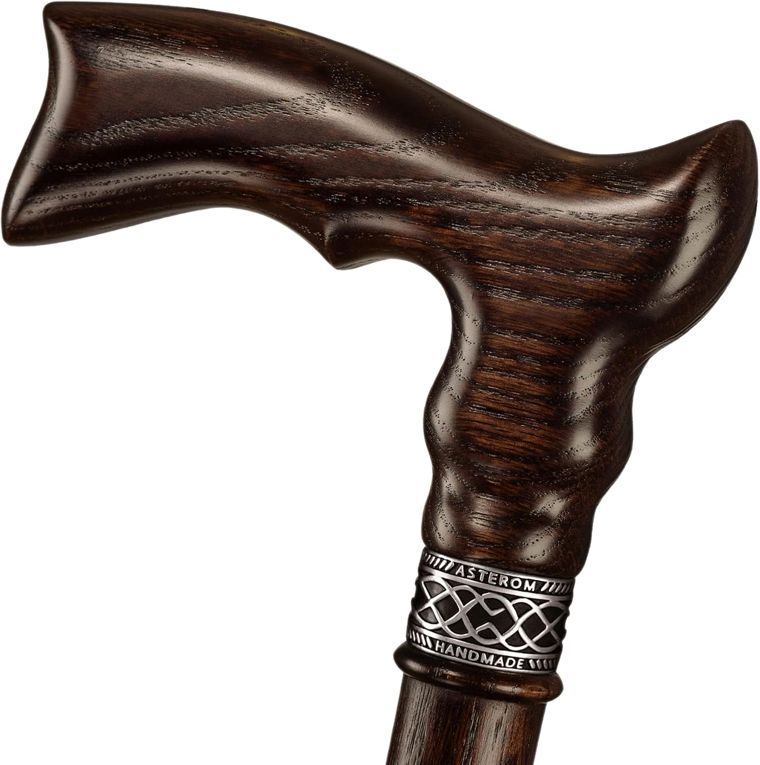 Asterom Extra-Tall Walking Cane for Men - Ergonomic Walking Stick, 39 Inch
