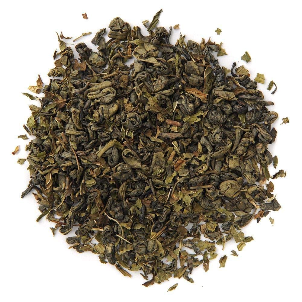 Organic Positively Tea Company, Pinhead Gunpowder Green Tea, Loose Leaf, 16 Ounce