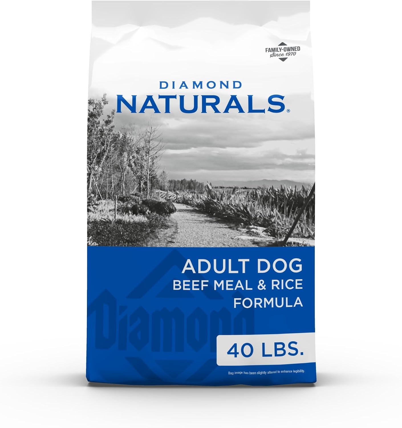 Diamond Naturals Adult Dry Dog Food, Lamb Meal & Rice, 40lb | Pasture Raised Lamb Protein | Omega Fatty Acids for Skin & Coat Health | Guaranteed Probiotics for Digestive Support