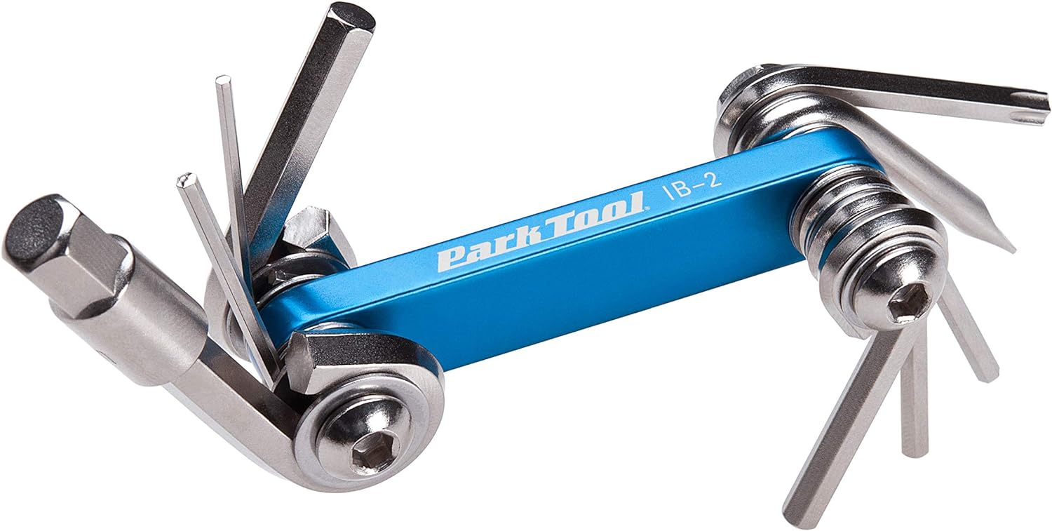 Park Tool IB-2 I-Beam Mini Fold-up Hex/Screwdriver/Torx Set | bike-multifunction-tools