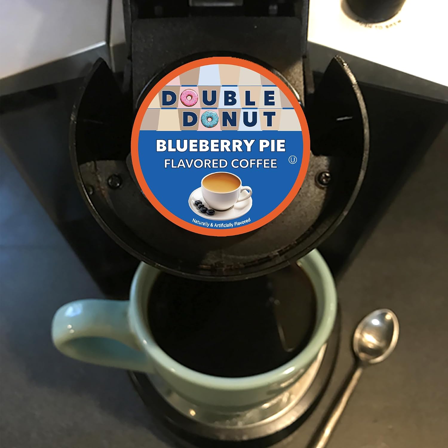 Double Donut Coffee Breakfast Blend Coffee Pods, Light Roast Coffee in Recyclable Single-Serve Pods for Keurig K Cups Brewer Machines, 80 Count Bulk Pack, original version