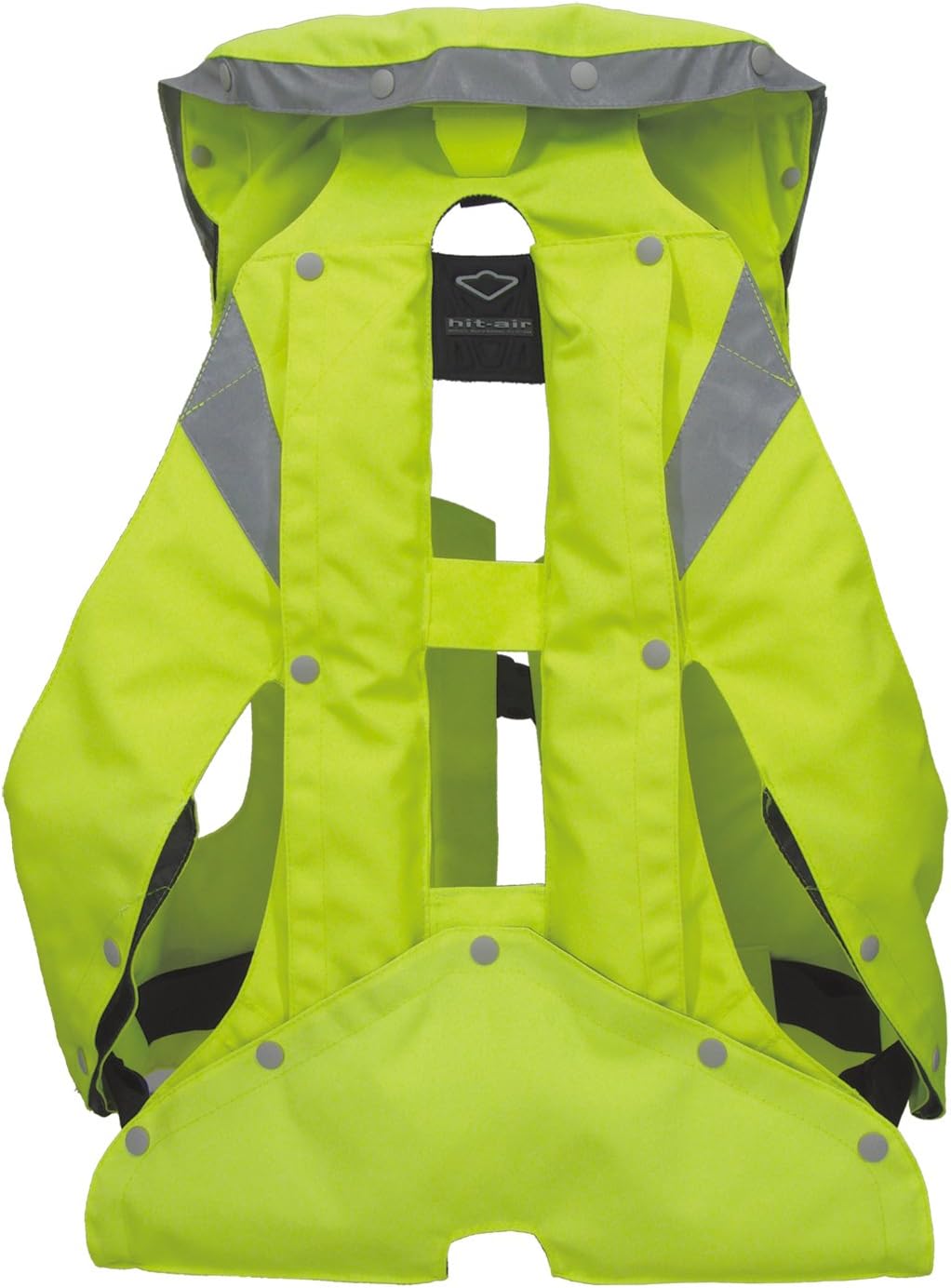 Hit-Air MLV Airbag Vest – Motorcycle Safety Vest with Automatic CO2 Deployment – Lightweight, Reusable, Adjustable Fit – Unisex Protective Riding Harness