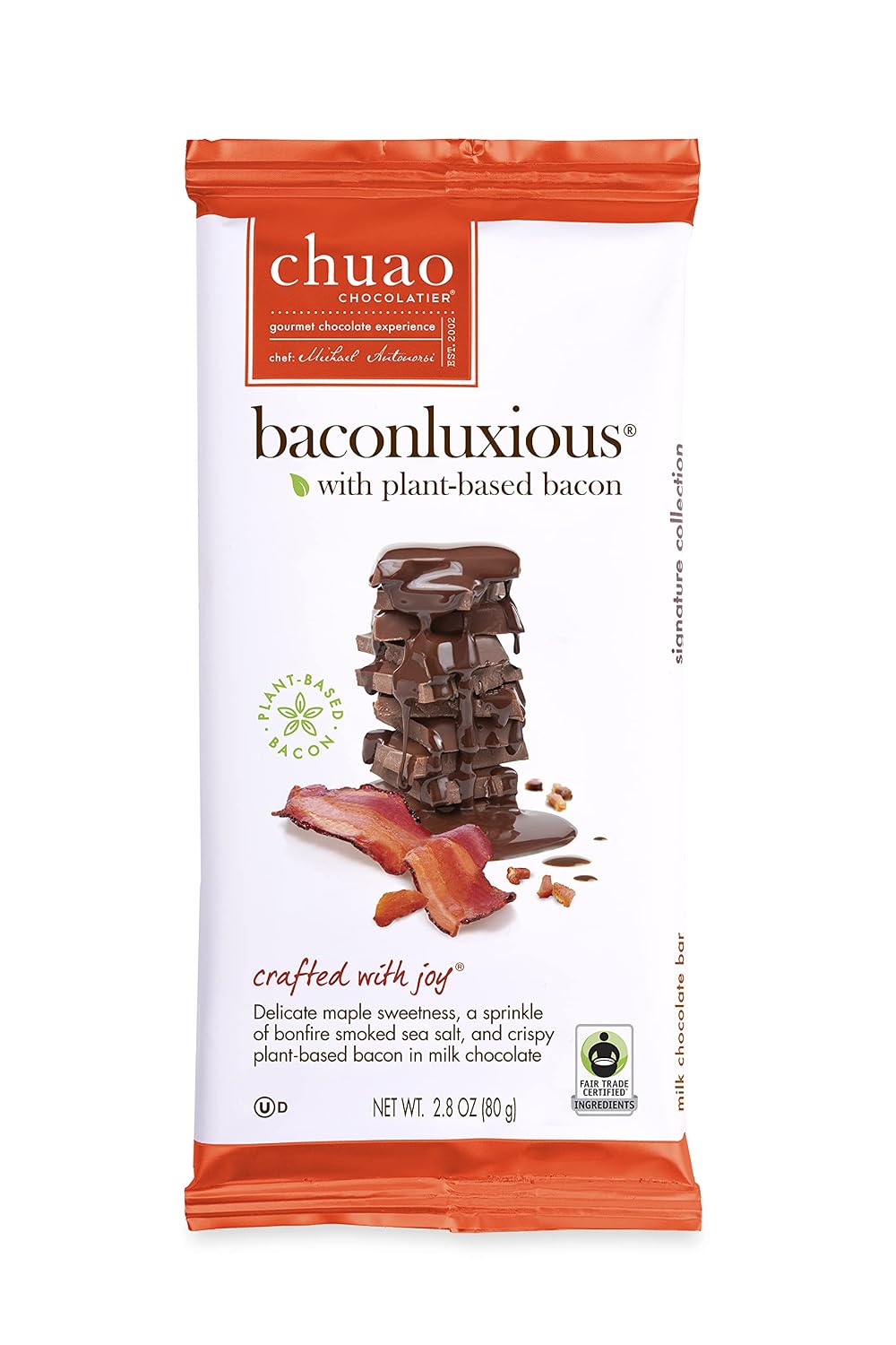 Chuao Chocolatier Ravishing Rocky Road Milk Chocolate Bars | Gourmet Almond Vegan Marshmallows Artisan No Preservatives | 10 Pack (2.8 oz each)
