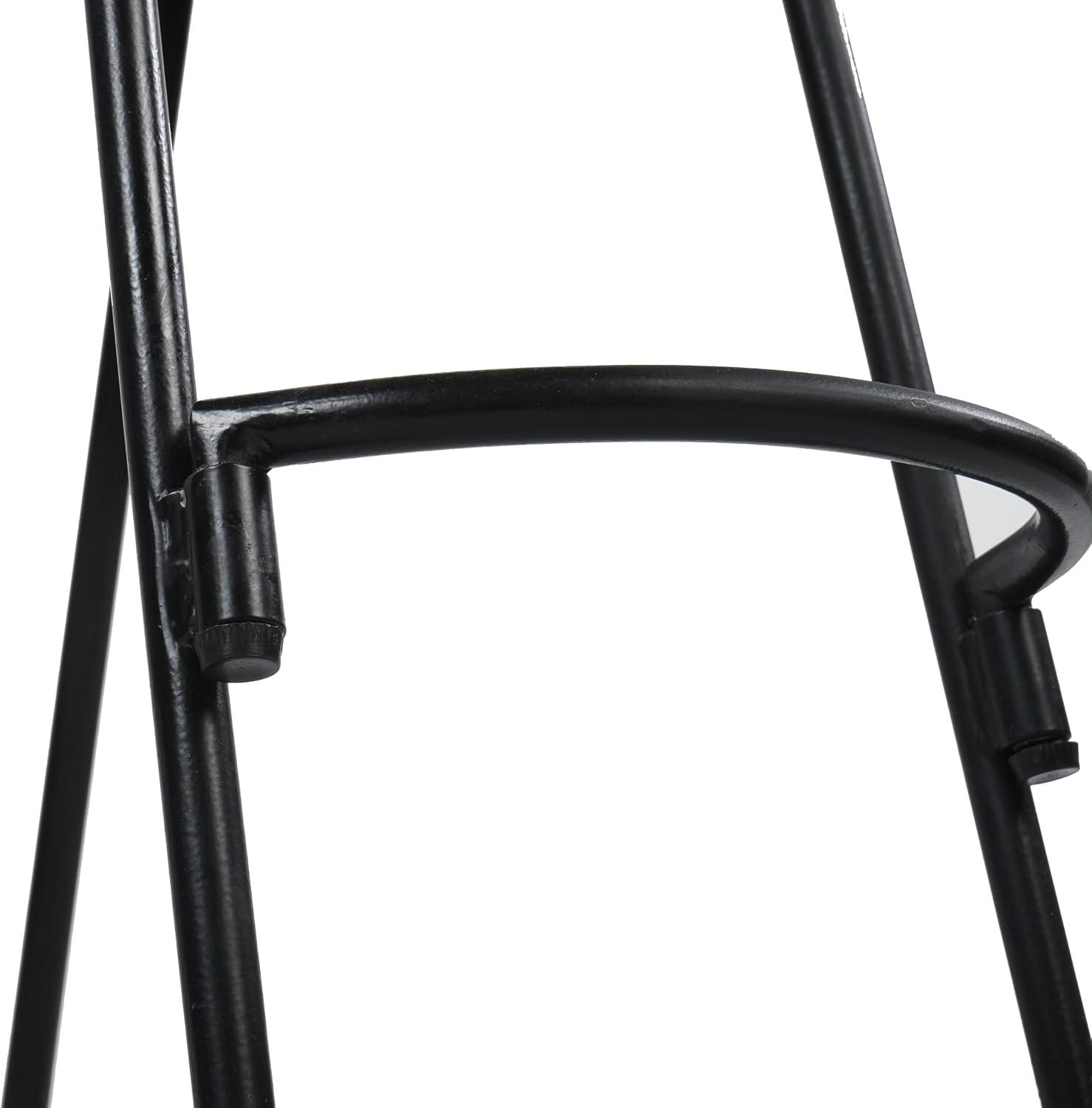 The Urban Port 24 Inch Wooden Saddle Seat Barstool