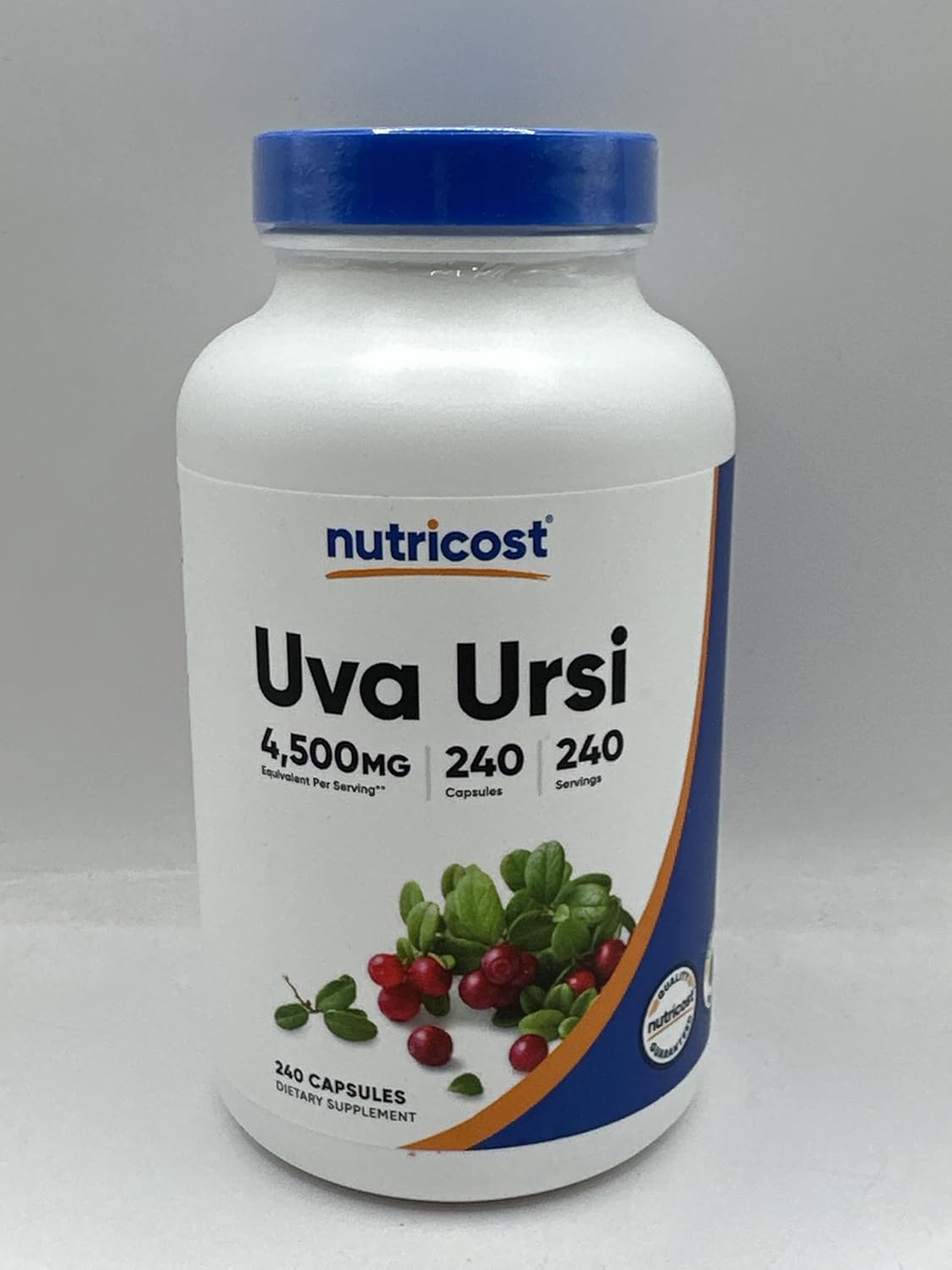 Nutricost Uva Ursi Extract 240 Capsules for 240 Servings Per Bottle