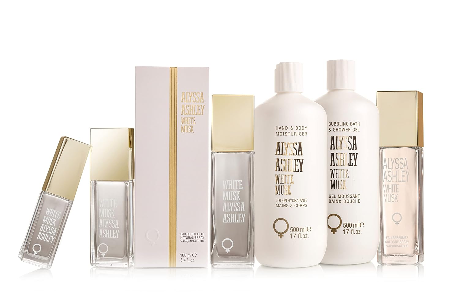 Alyssa Ashley White Musk - Luxurious Perfumes for Women with Sicilian Bergamot and Ylang Ylang - Long Lasting Women Perfume - 3.4 oz EDT Spray