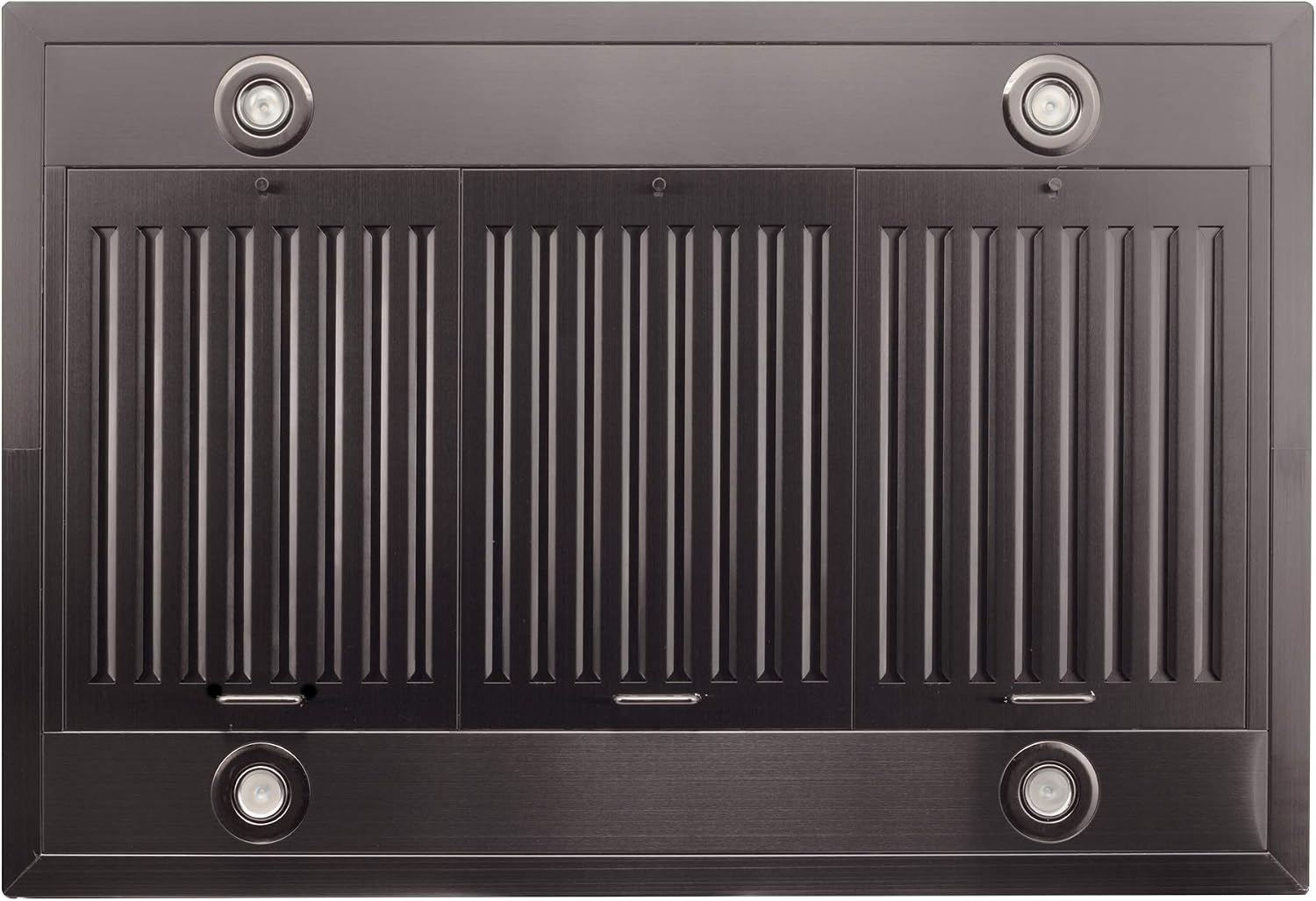 ZLINE 48" Convertible Vent Island Mount Range Hood in Black Stainless Steel (BSGL2iN-48)
