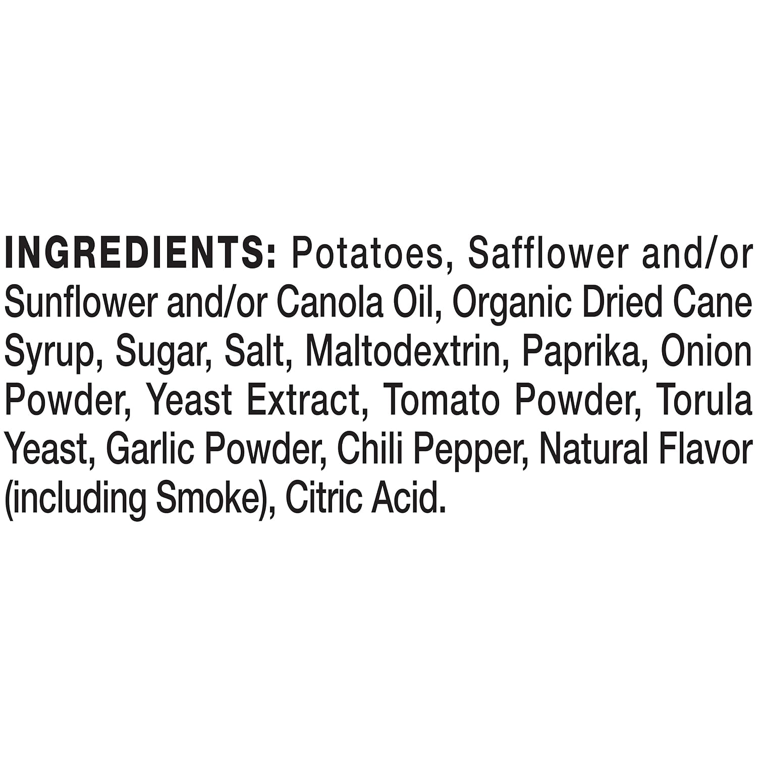 Kettle Brand Potato Chips, Backyard Barbeque Kettle Chips, 5 Oz