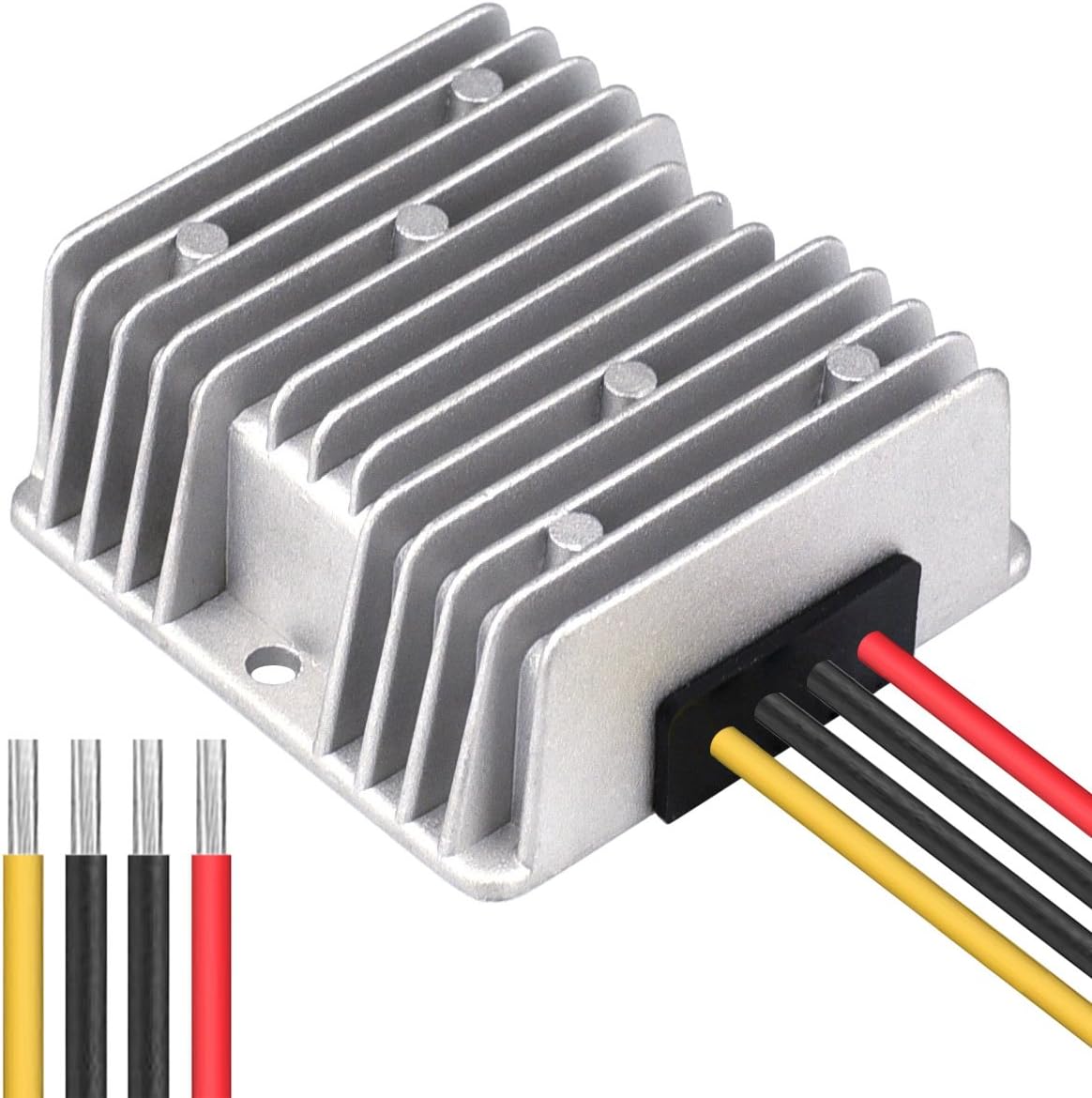 DC 24V to 12V 40A 480W Buck Transformer Waterproof Step-Down Voltage Converter Regulator