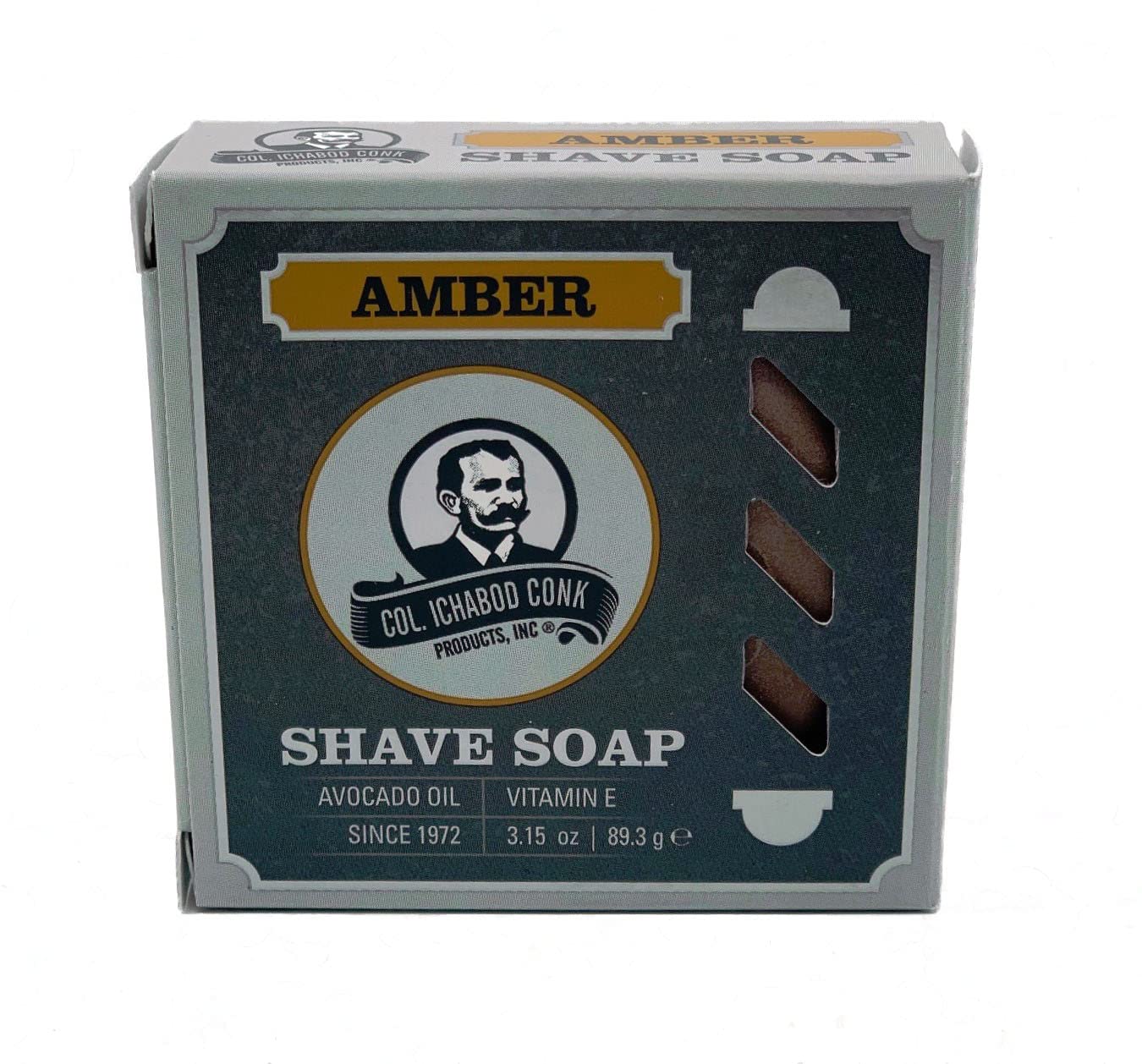 Col. Conk Worlds Famous Shaving Soap, Bay Rum (Net Weight 2.25 Oz)