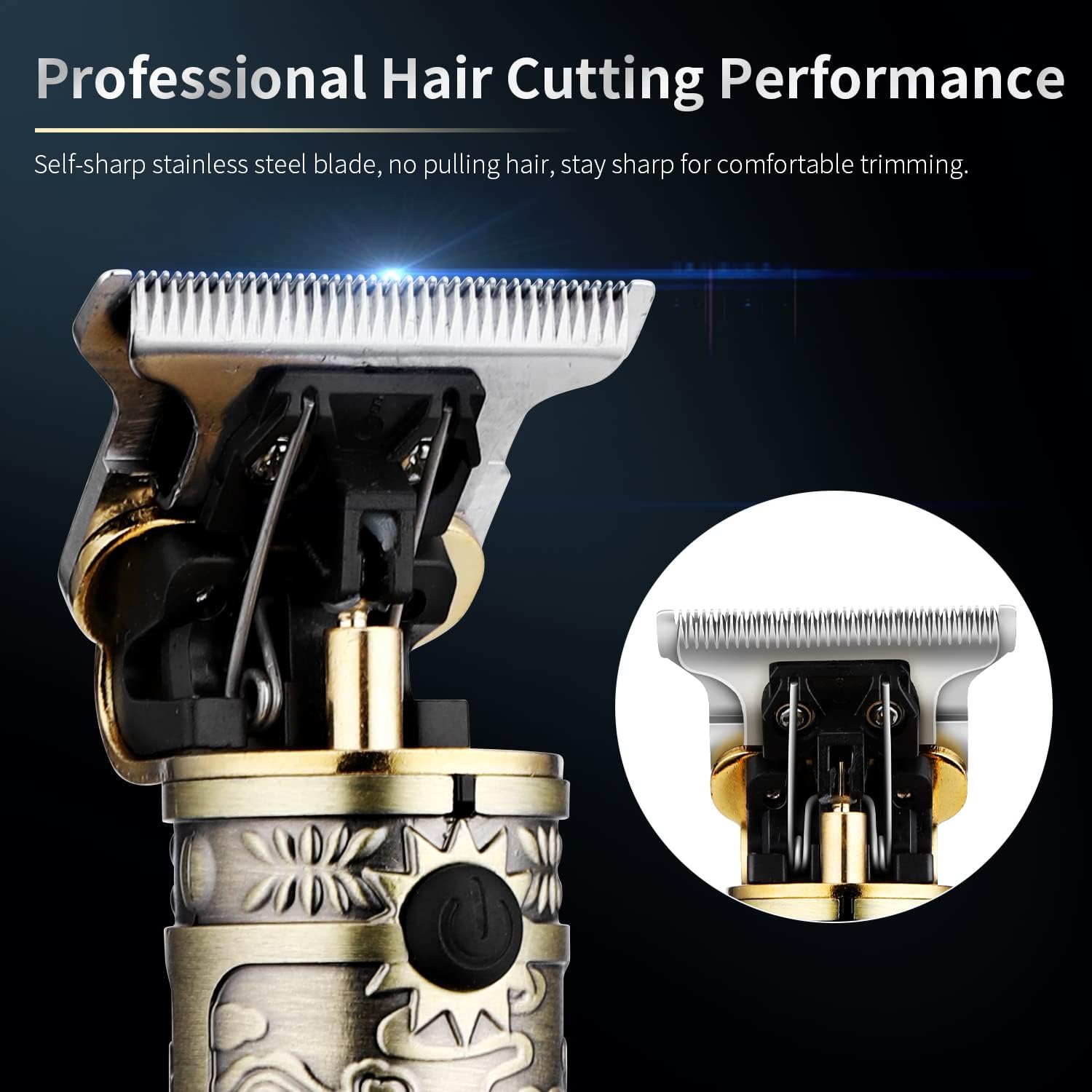 Suttik Hair Clippers for Men, Professional Hair & Beard Trimmer for Men, Mustache Trimmer T-Blade Hair Liner Edgers