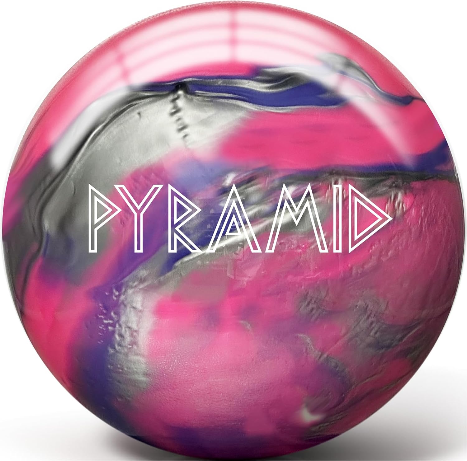 Pyramid Path Polyester Bowling Ball | Customizable with Basic Drilling Options - Great for Spare Shooting, League, Recreational, Straight Bowlers