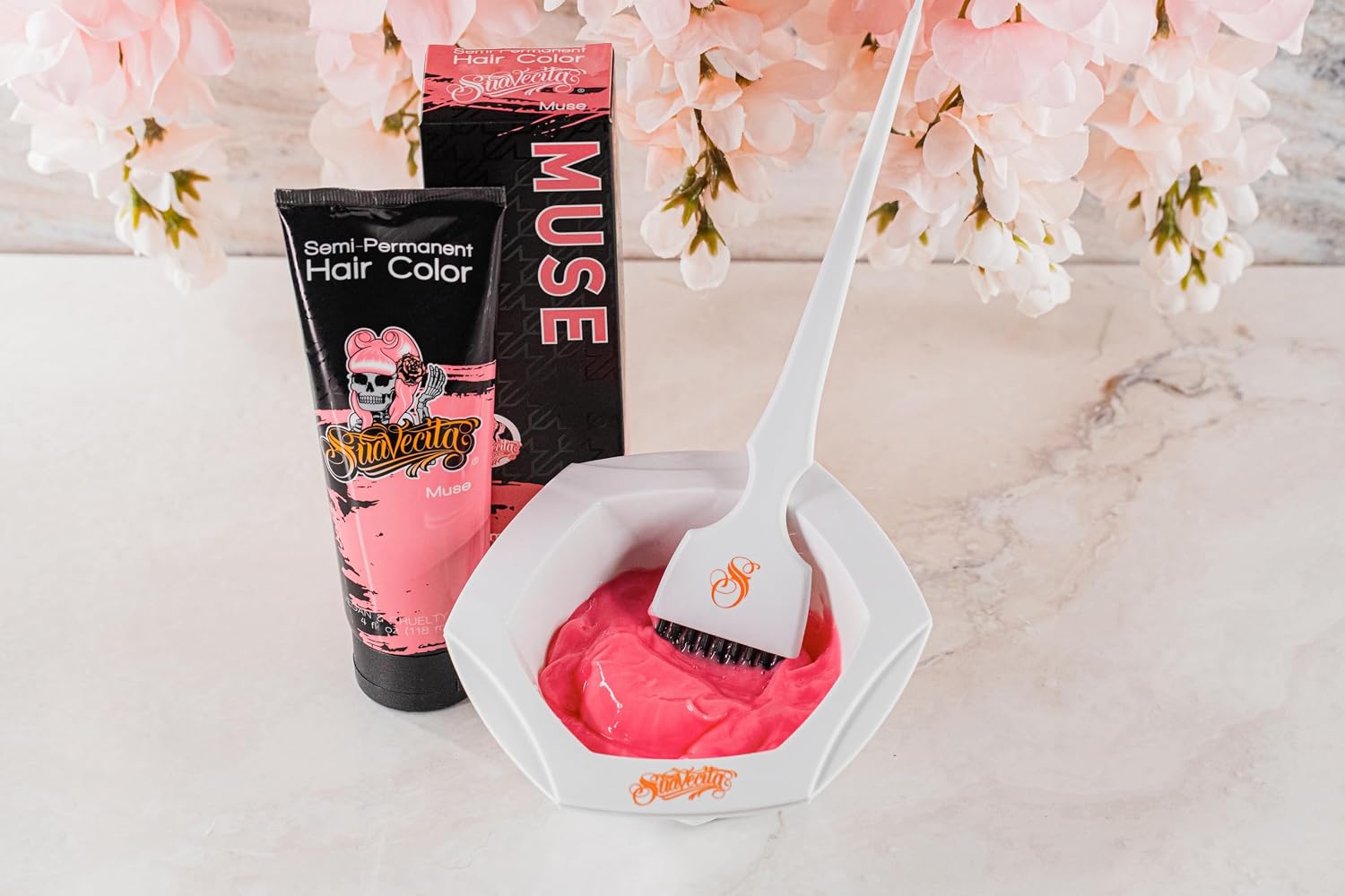 Suavecita Semi-Permanent Hair Color Muse Pink Vegan Cruelty Free