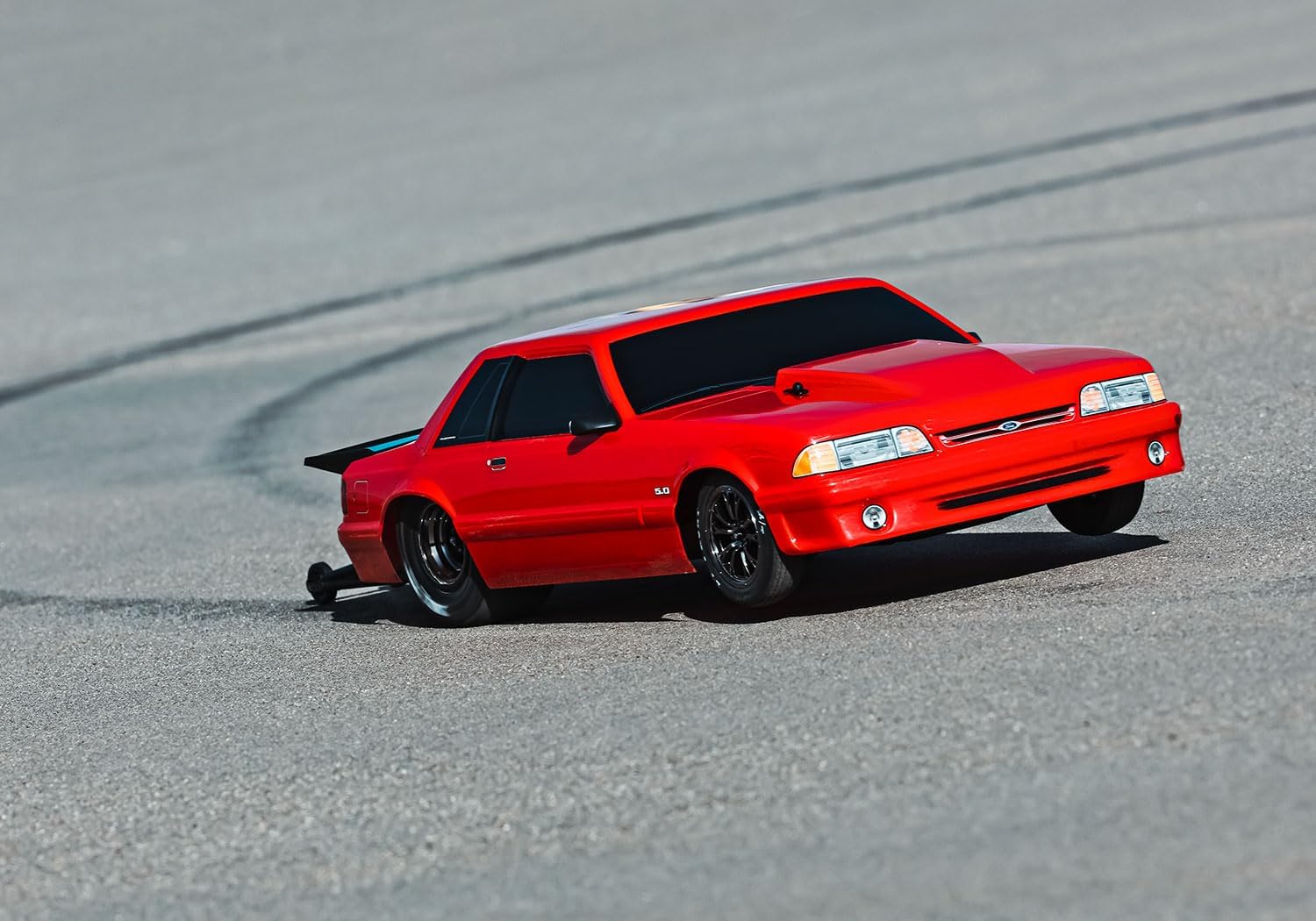 Traxxas 1/10 Drag Slash Mustang HD Brushless Drag Racer