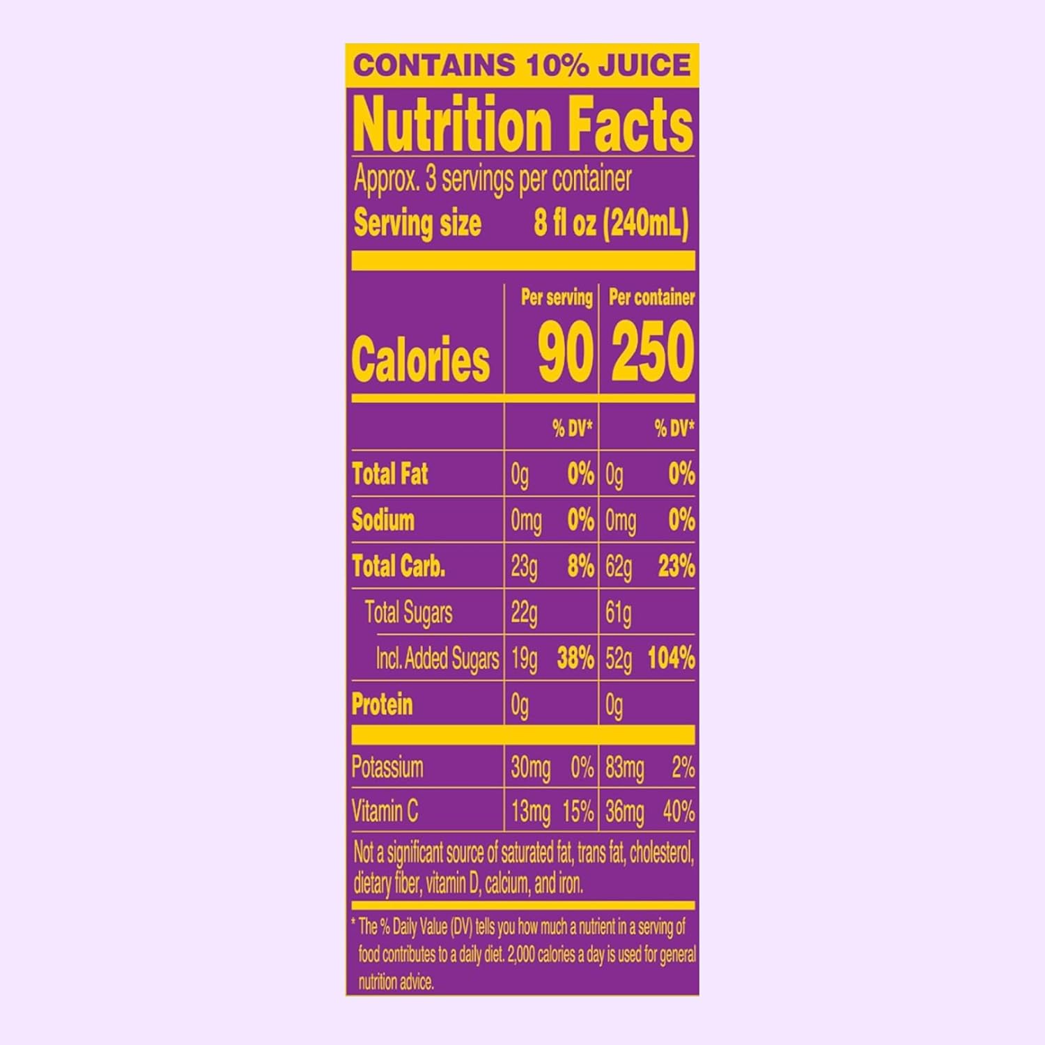 AriZona Mucho Mango | Fruit Juice Cocktail | 22 Fl Oz (12 Pack)