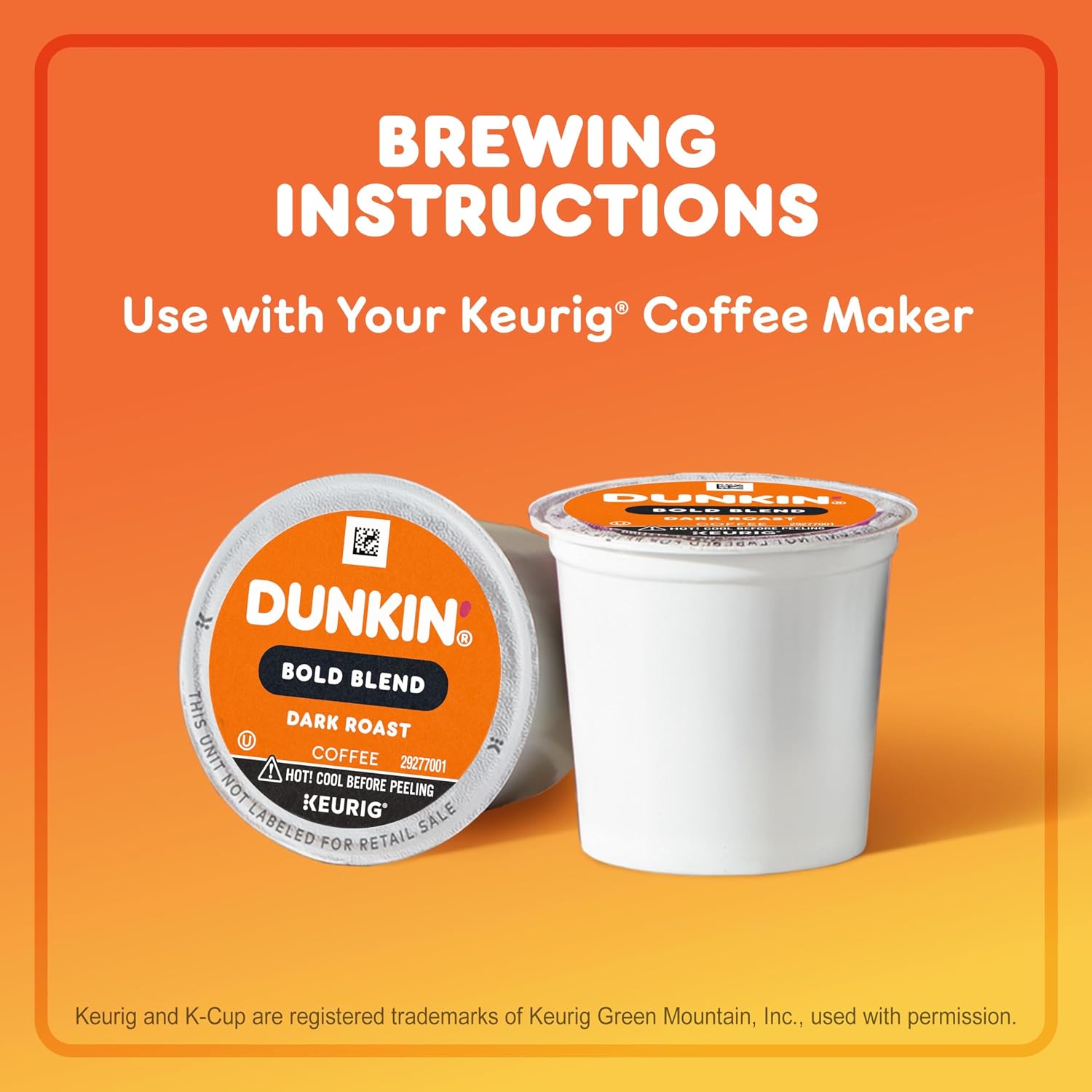 Dunkin’ French Vanilla Artificially Flavored Coffee, 60 Keurig K-Cup Pods | 6 boxes of 10 single serve coffee pods each, Smooth & rich flavor, Made with arabica coffee, Shelf stable, SNAP EBT eligible