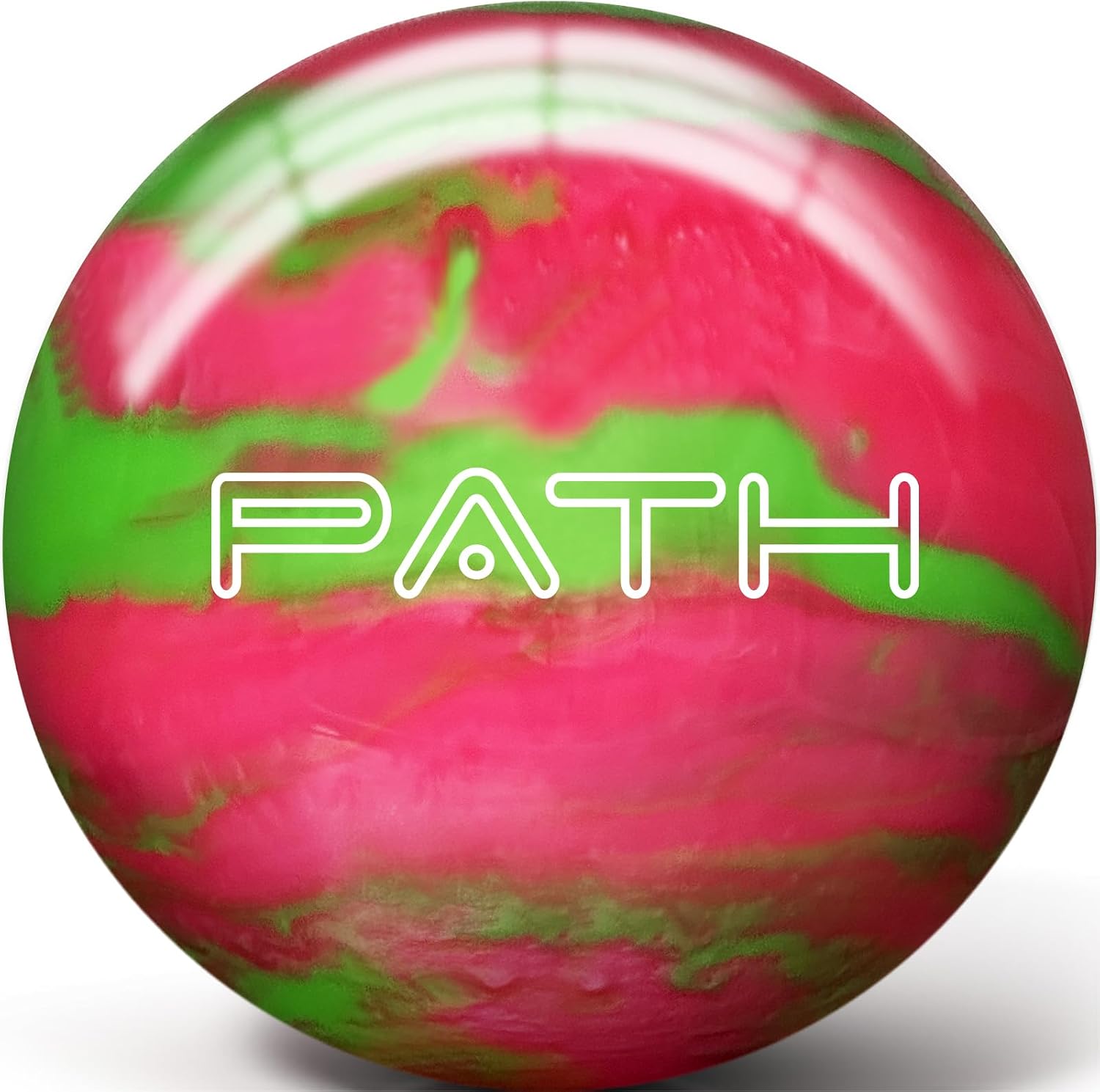 Pyramid Path Polyester Bowling Ball | Customizable with Basic Drilling Options - Great for Spare Shooting, League, Recreational, Straight Bowlers