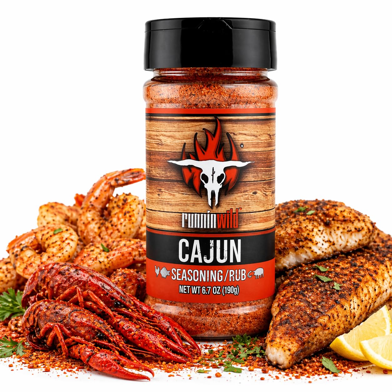 Gourmet Honey BBQ Rub & Seasoning – Delicious Sweet & Smoky Flavor for Pork, Chicken, Ribs & Salmon | Premium BBQ Dry Rub | Runnin’ Wild Foods