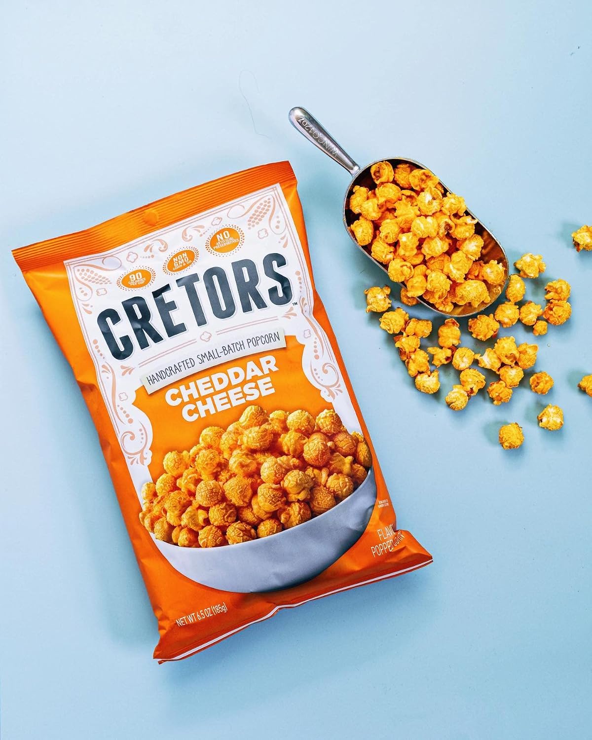 GH Cretors Just The Cheese Corn Popcorn, 6.5 oz