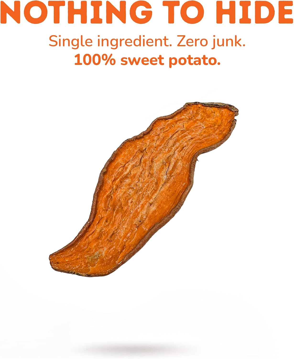 Davie's Sweet Potato Dog Treats - Natural Dog Chews, 1 lb.