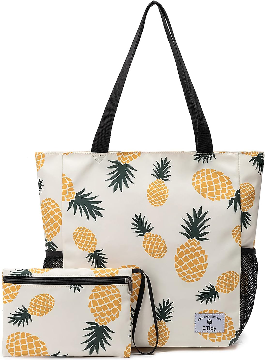 ETidy Large Capacity Foldable Tote Bag With Zipper
