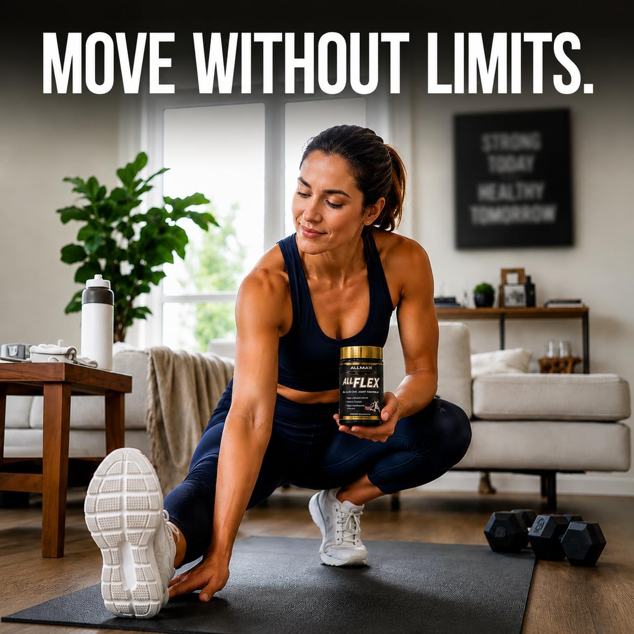 ALLMAX Advanced AllFlex Joint Support Capsules, 60 Count, 30 Servings