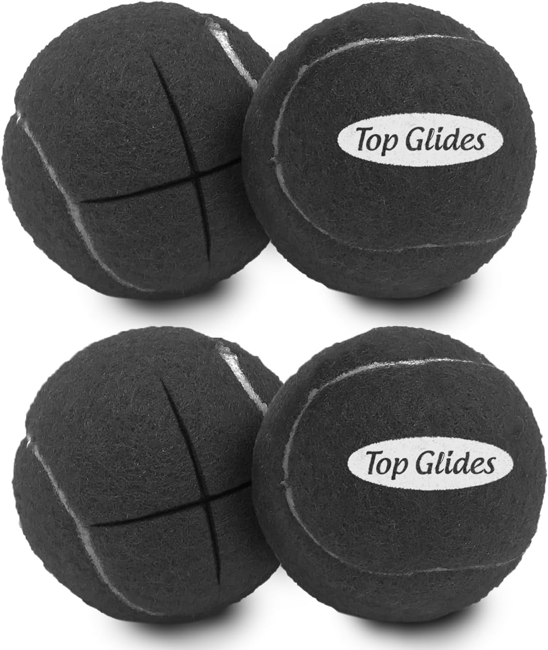 Top Glides Precut Walker Tennis Ball Glides