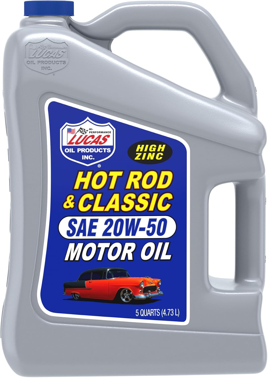 Lucas Oil 10688 Hot Rod and Classic Car SAE 10W-40 Motor Oil - 1 Quart