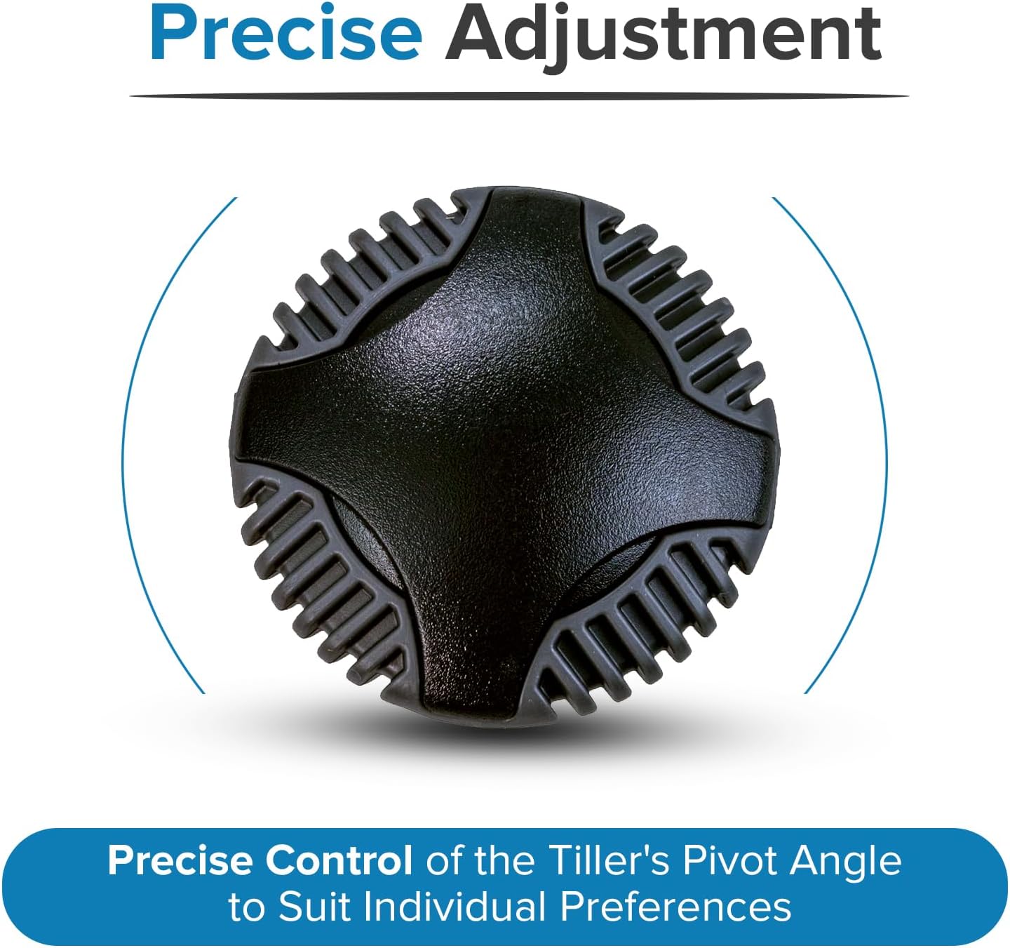 Tiller Adjustment Knob for Pride, Go-Go, and Jazzy Mobility Scooters - Replacement Knobs for GOGO Elite Traveller and Ultra X, Jazzy Zero Turn