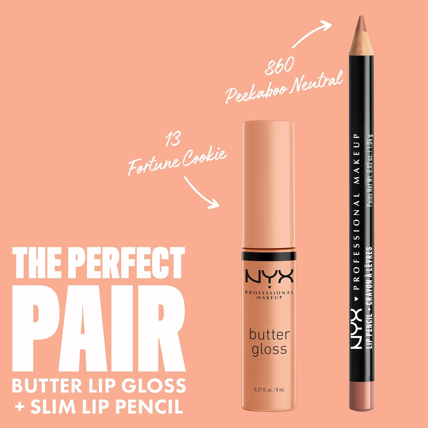 NYX PROFESSIONAL MAKEUP Butter Gloss, Non-Sticky Lip Gloss - Praline (Deep Nude)