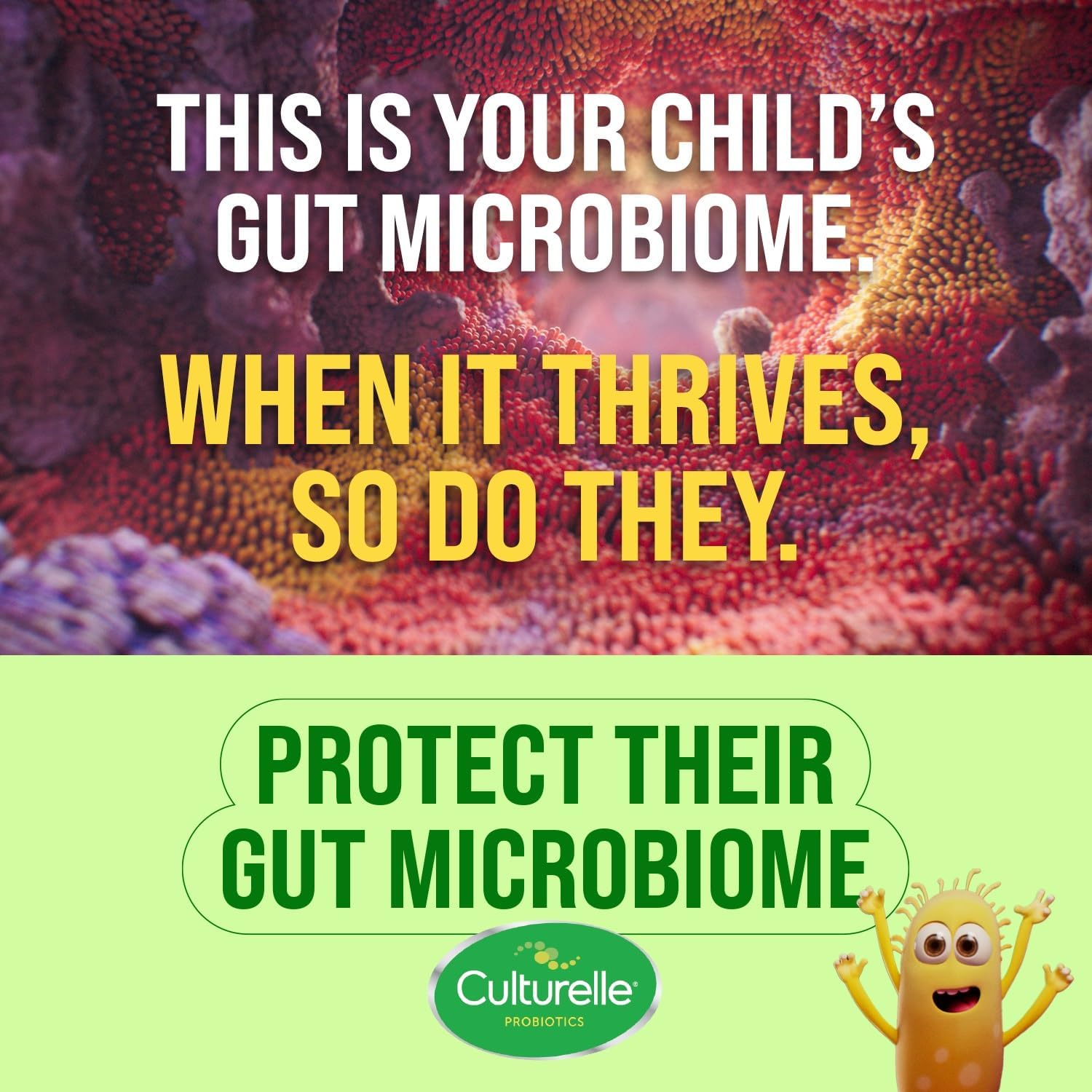 Culturelle Daily Chewable Probiotics for Kids Ages 3+, Berry Flavor, 30 Ct | From the #1 Pediatrician Recommended Brand± Promotes Digestive Gut Health, Oral Care & Immune Support* 5B CFUs, Gluten Free