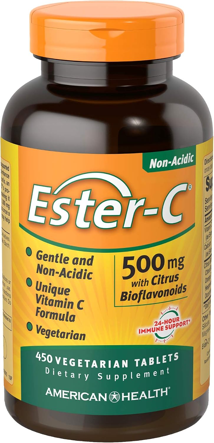 Ester-Vitamin C with Citrus Bioflavonoids 500 Milligrams 450 Veg Tabs