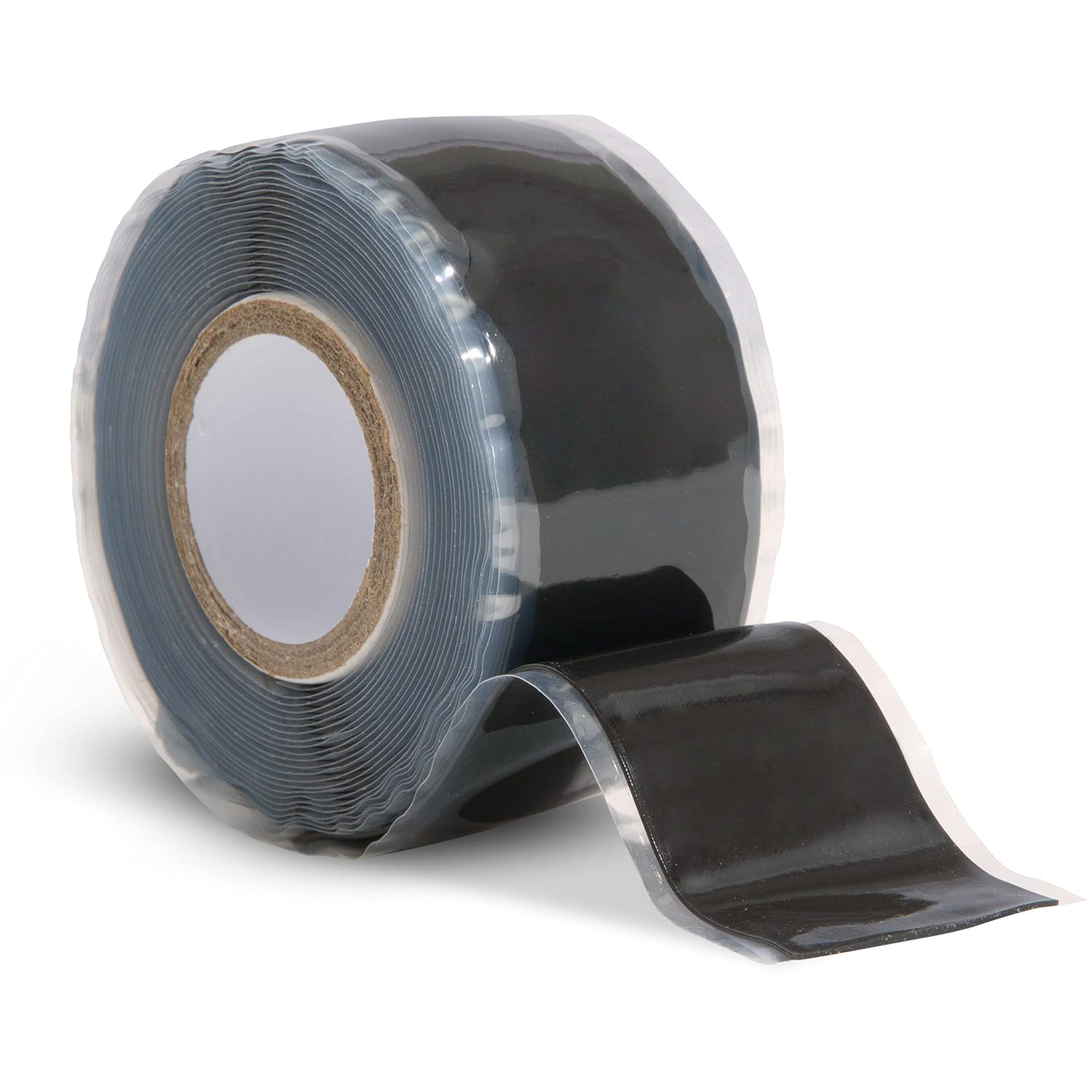 Domain Cycling - Bike Handlebar Tape - Self-Fusing Silicone Waterproofing Tape - 10 Ft Roll of Self-Bonding Handlebar Tape for Road Bike Repair