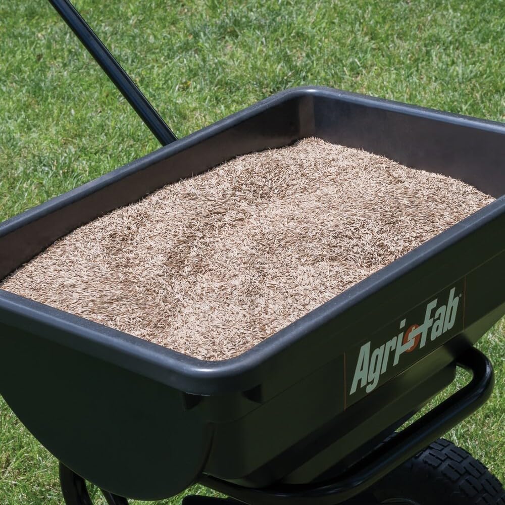 Agri-Fab 85-Pound Push Broadcast Spreader 45-0388 , Black