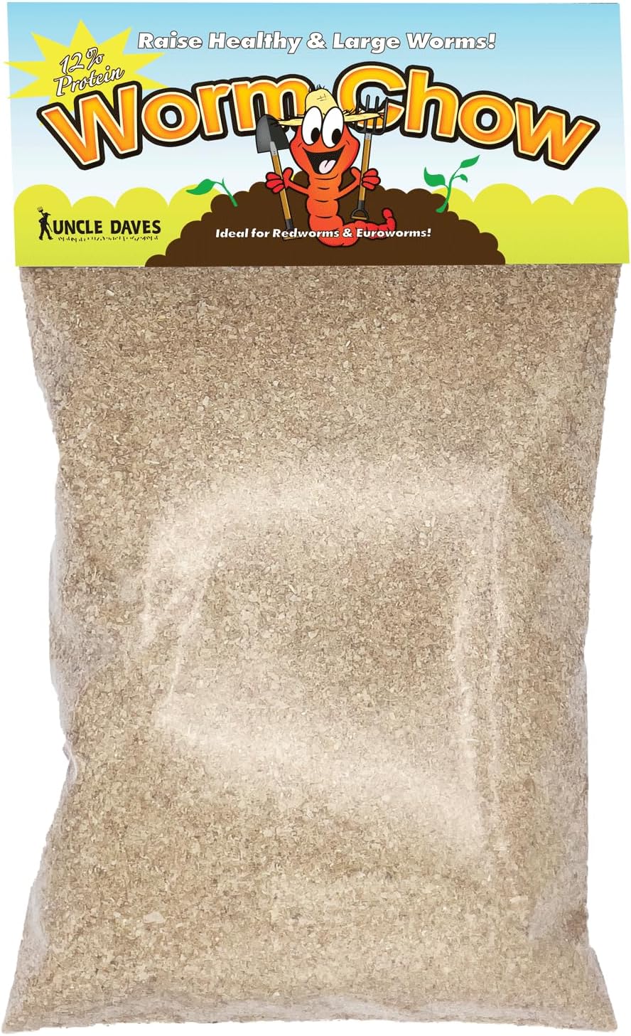 Uncle Daves Worm Chow- 1 Pound Bag