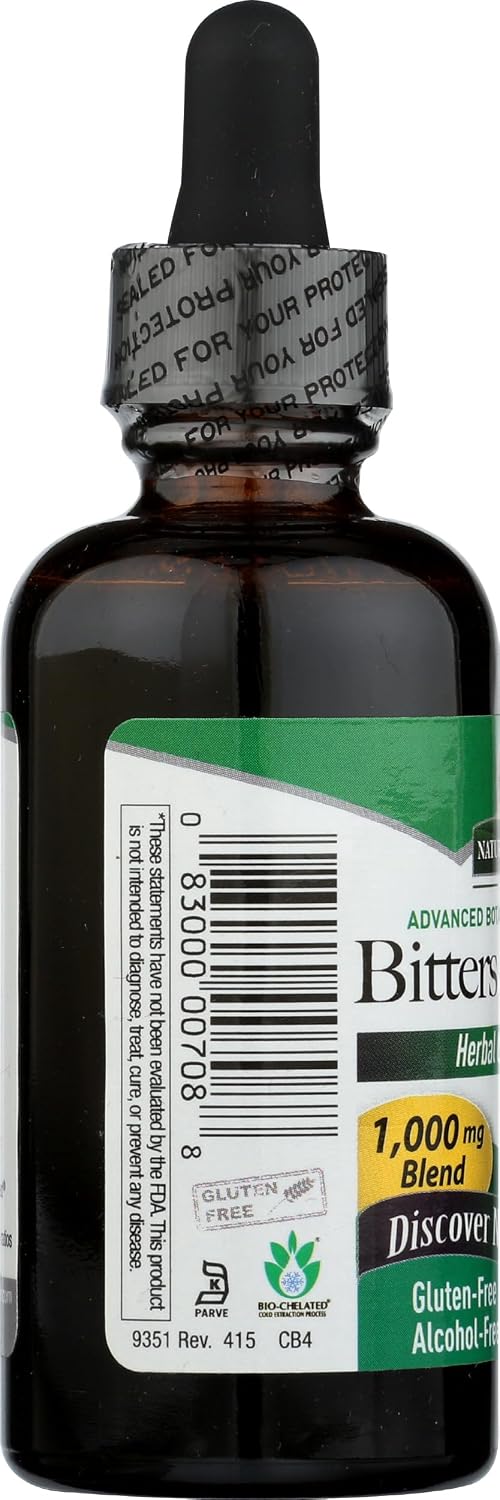 Nature's Answer Alcohol-Free Bitters with Ginger, 2-Fluid Ounces