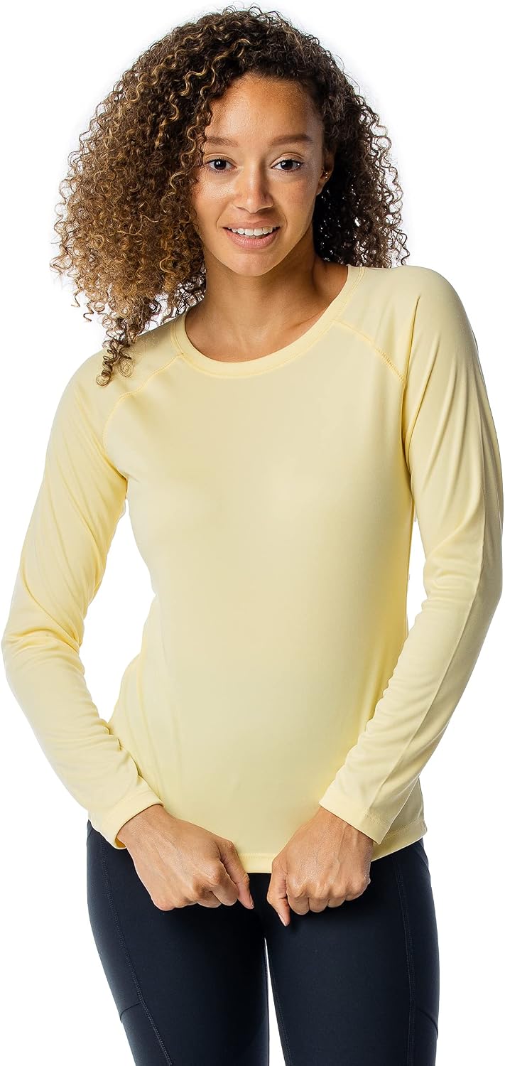 Vapor Apparel Women’s UPF 50+ UV Sun Protection Long Sleeve Performance Regular Fit T-Shirt for Sports and Outdoor