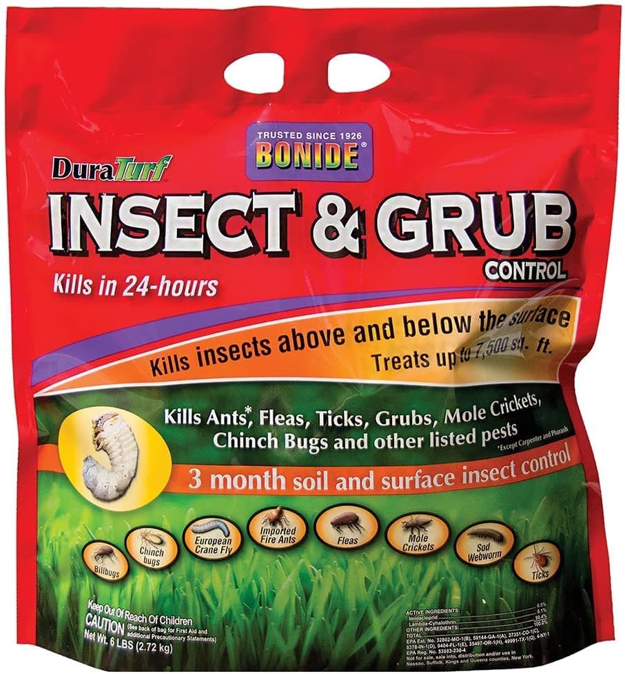 Bonide (BND60360) - Insect and Grub Control, Outdoor Insecticide/Pesticide Granules (6 lb.)