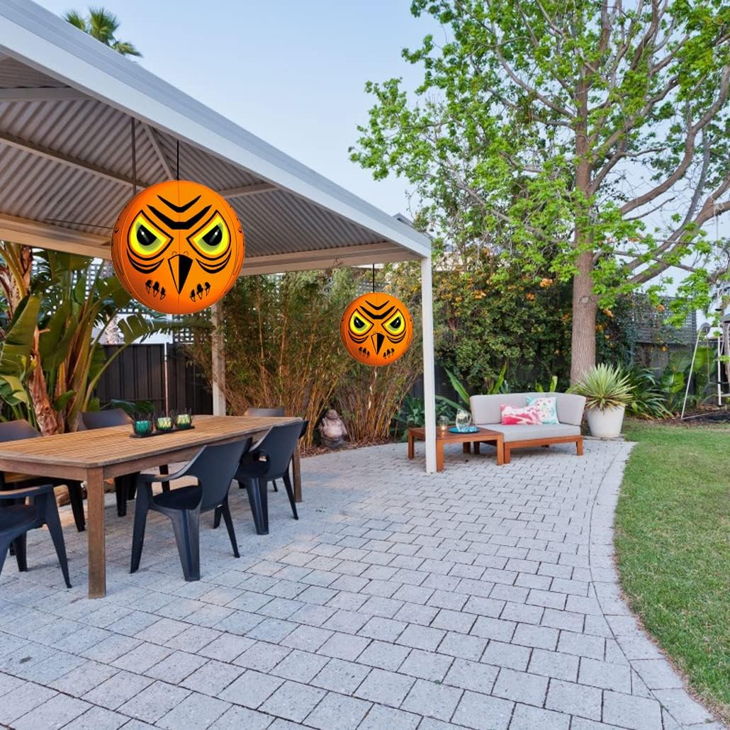 Bird-X Terror Eyes Moving 3-D Eyes Giant Inflatable Owl Decoy