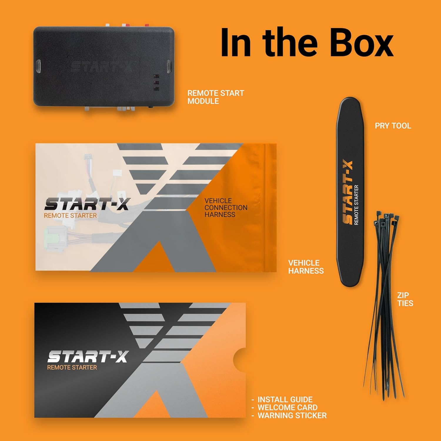 Start-X Remote Starter Kit for RAM 1500, 2500